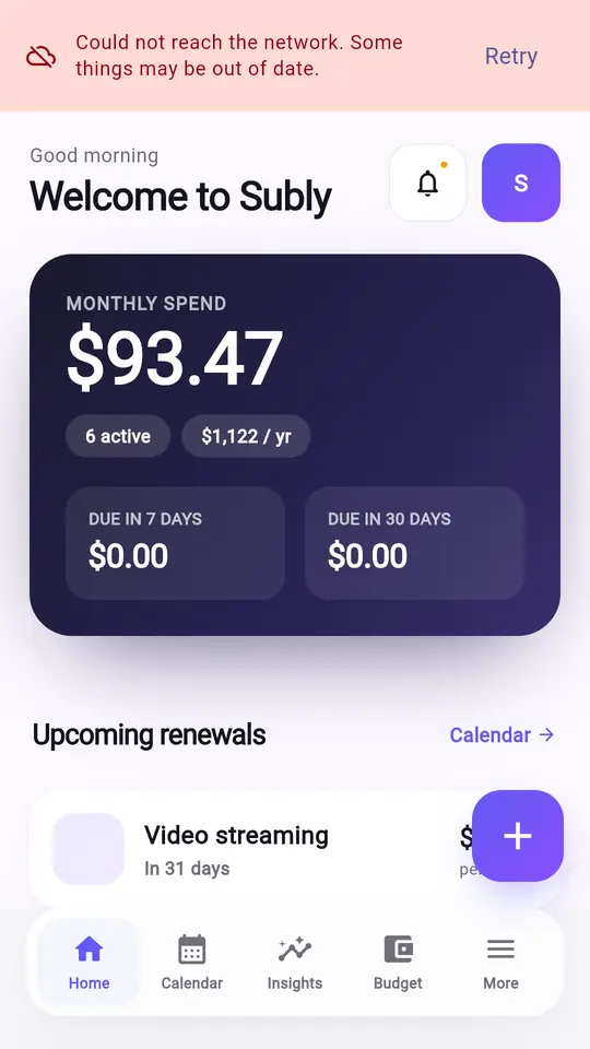 Nikatru Subscription Tracker &mdash; home
